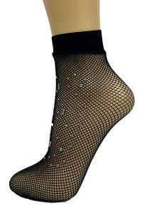 Sosete 1/4 plasa marunta cu... 2