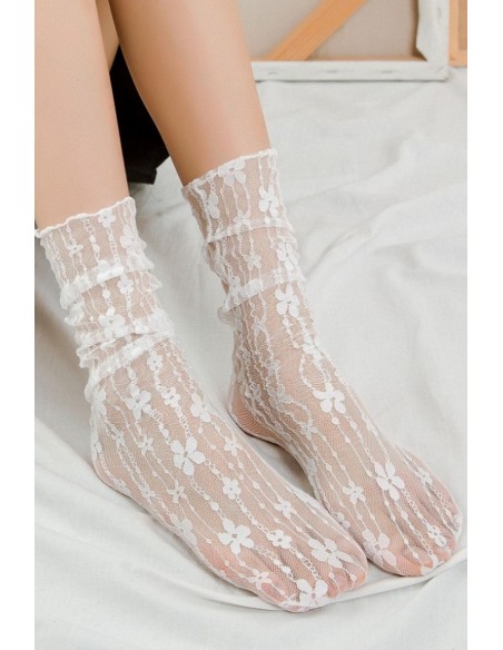 Sosete fine loose din tulle