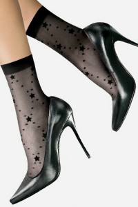 Sosete 1/4 cu stelute -...