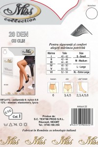 Ciorapi lycra  20 den -... 2