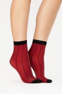 Sosete 1/4 40 den cu model...