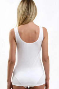 Maiou din bumbac cu bretea lata - Piera C0142 2