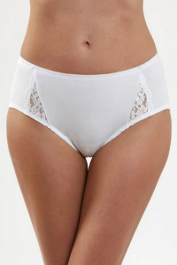 Chilot clasic din bumbac cu talie inalta -  Piera S1506