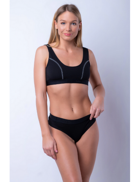 Bustiera sport din bumbac - Mr. Big Melltarto 542