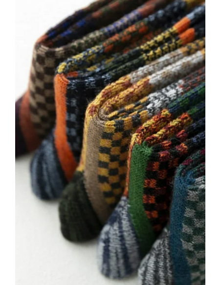 Sosete termice cu lana, model minimalist