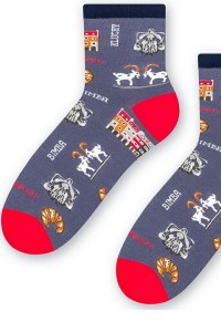 Sosete bumbac dama cu model... 2