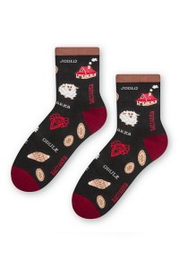 Sosete bumbac dama cu model - Steven Folk 2