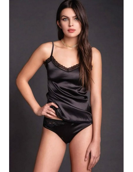 Compleu din saten cu dantela - Pierre Cardin 2826