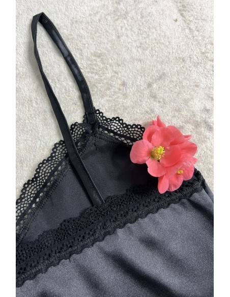 Compleu din saten cu dantela - Pierre Cardin 2826