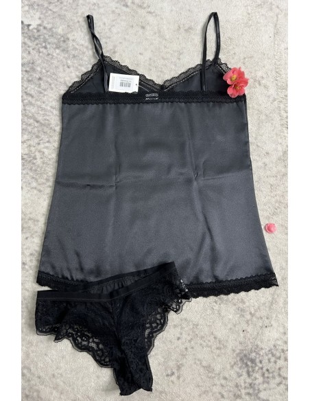 Compleu din saten cu dantela - Pierre Cardin 2826