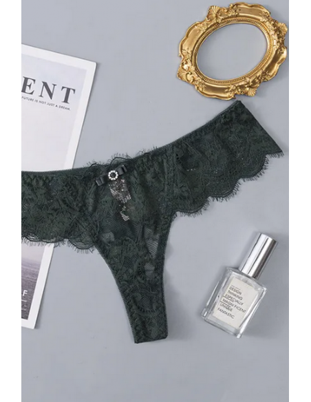 Chilot tanga din dantela - Glamorous 14