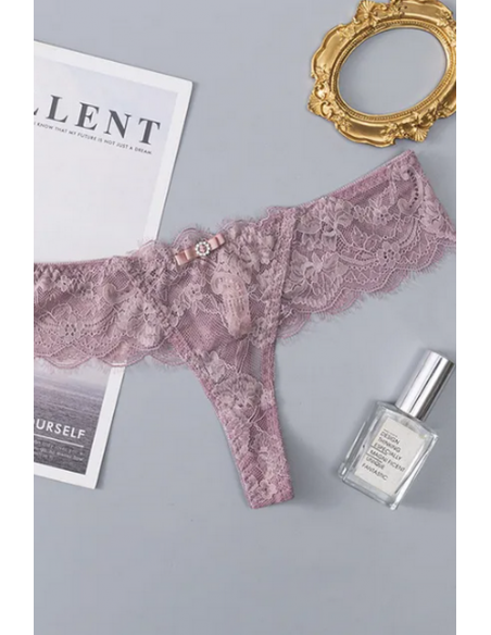 Chilot tanga din dantela - Glamorous 14