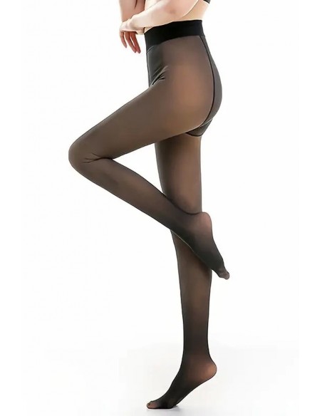 Ciorapi termici ce imita piciorul gol, imblaniti pe interior