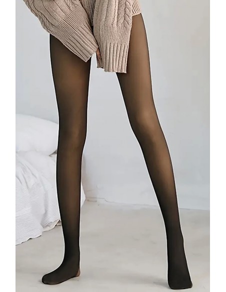 Ciorapi termici ce imita piciorul gol, imblaniti pe interior