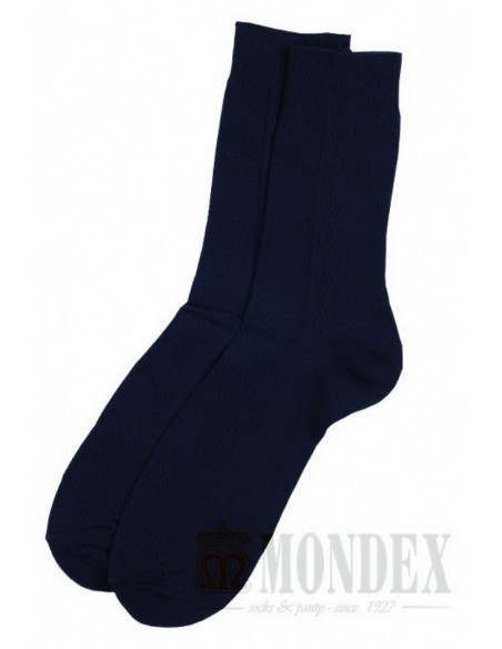 Sosete subtiri, cu model, pentru barbati, din bumbac - Mondex