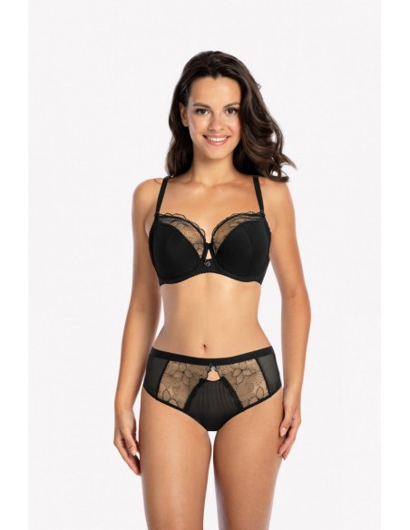 Sutien semi-moale cu broderie si cupa preformata - Gaia Ursula 1059