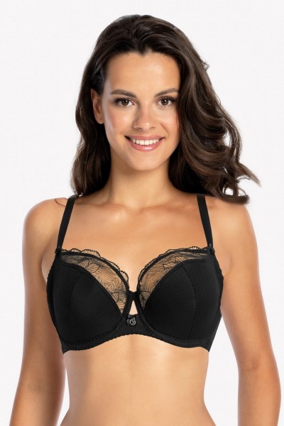 Sutien semi-moale cu broderie si cupa preformata - Gaia Ursula 1059