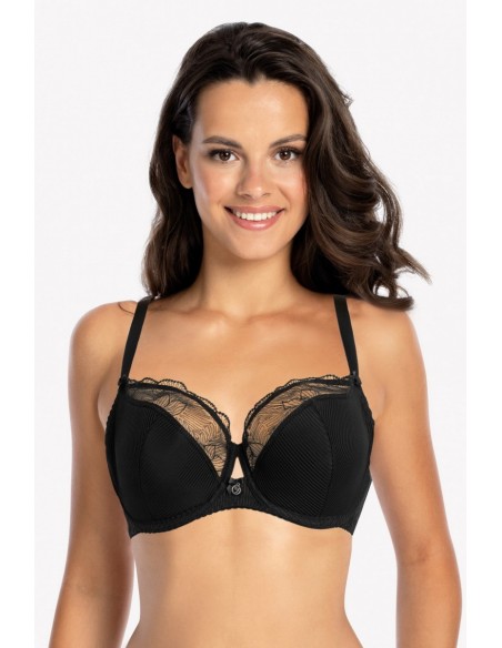 Sutien semi-moale cu broderie si cupa preformata - Gaia Ursula 1059