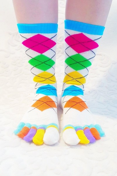 Sosete cu degete - GlamGirl 02