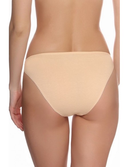 Chilot clasic din bumbac si dantela - Jolidon D3