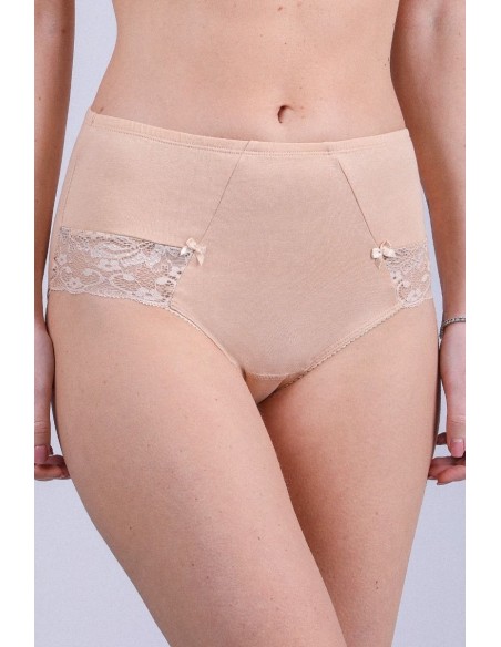 Chilot clasic din bumbac, cu talie inalta - Jolidon D9