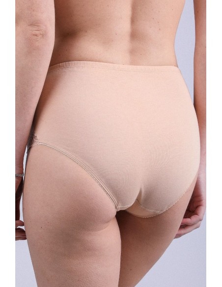 Chilot clasic din bumbac, cu talie inalta - Jolidon D9