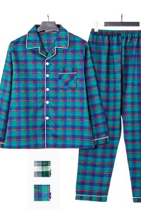 Pijama clasica barbateasca, din bumbac - Caress