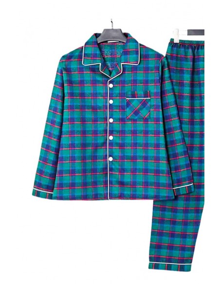 Pijama clasica barbateasca, din bumbac - Caress