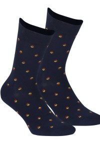 Sosete din bumbac, cu model - Wola Perfect Man