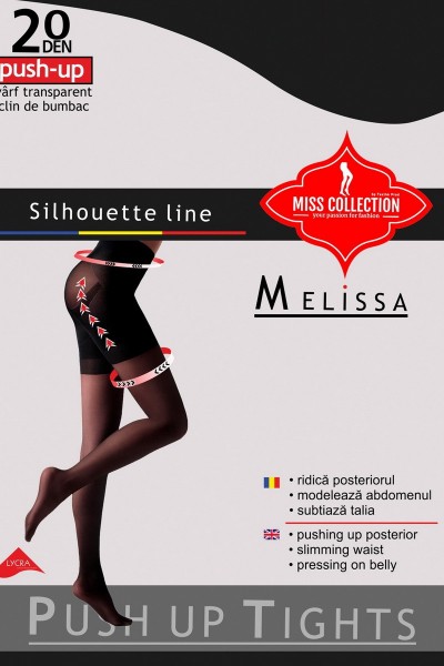 Ciorapi cu chilot push-up - Miss Push-up 20