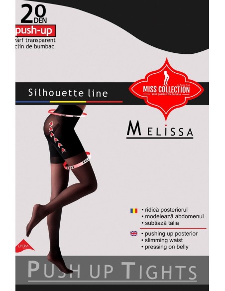 Ciorapi cu chilot push-up - Miss Push-up 20
