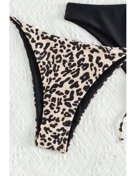 Costum de baie din 3 piese, animal print - GlamGirl 132