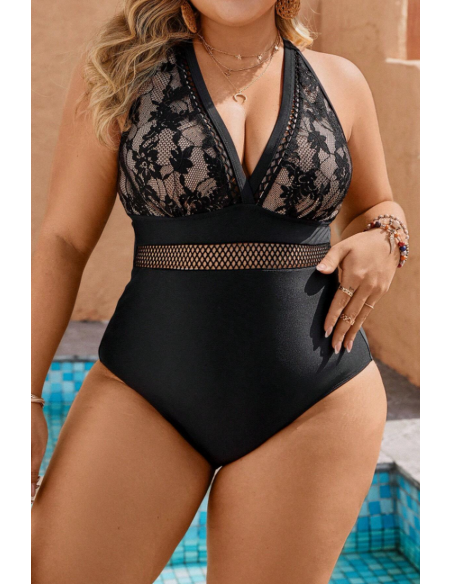 Costum de baie intreg, cu dantela - GlamGirl 145