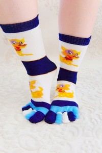 Sosete cu degete - GlamGirl 08