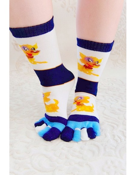 Sosete cu degete - GlamGirl 08