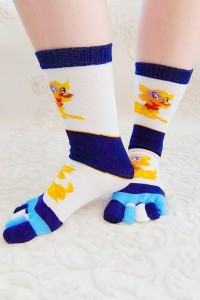 Sosete cu degete - GlamGirl 08 2