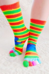 Sosete cu degete - GlamGirl 09