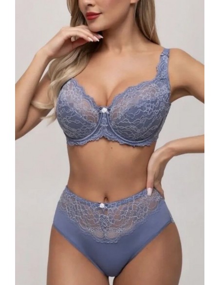Sutien din dantela cu burete subtire Lanny -  11676