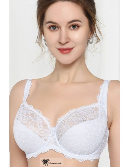 Sutien din dantela cu burete subtire Lanny -  11676 X