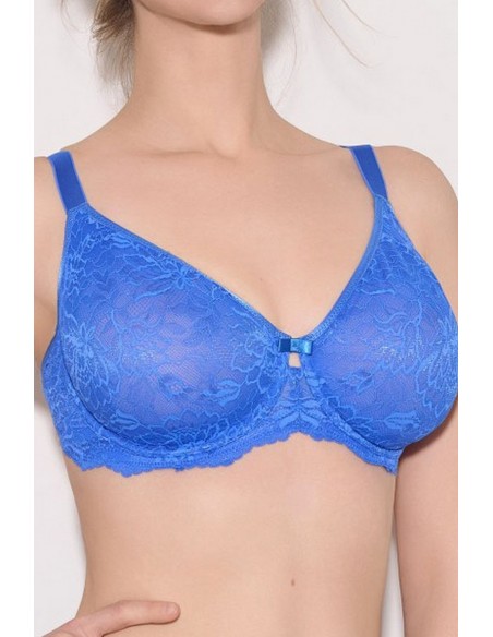 Sutien din tulle si dantela fara burete Lanny