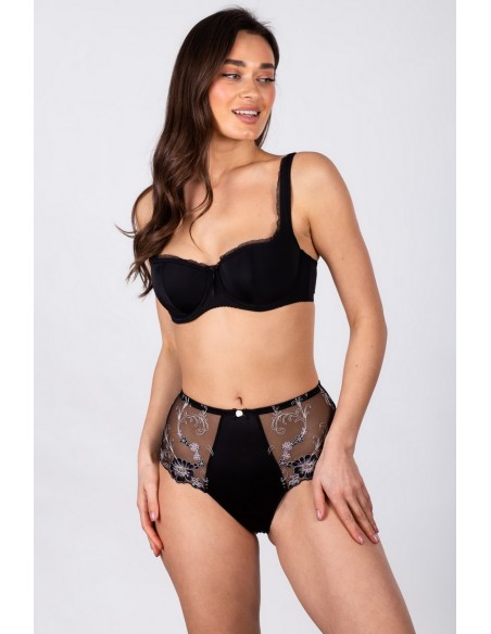 Chiloti satinat clasic cu talie normala