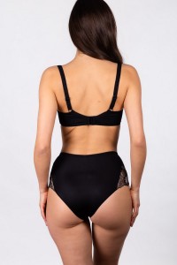 Chiloti satinat clasic cu talie normala - Lanny X 2