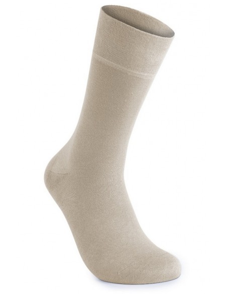 Sosete beige fine din bambus parfumat - Sayil