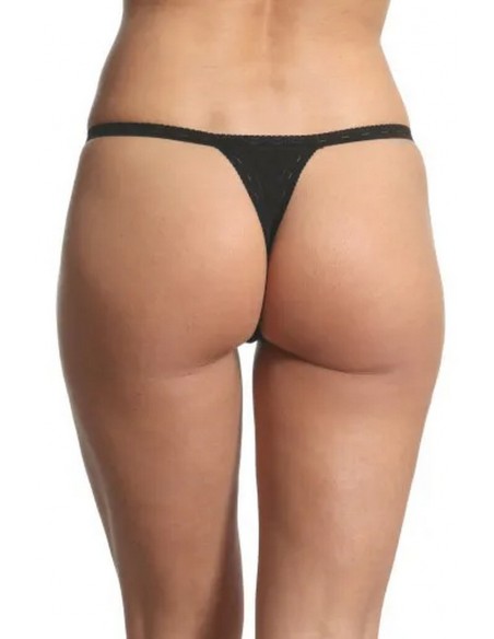 Chilot tanga din bumbac si dantela - Piera Cecilia S1792