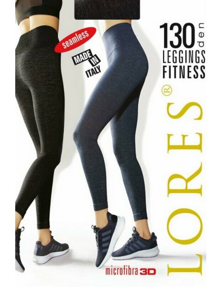 Colanti opaci cu aspect de jeans - Lores Fitness