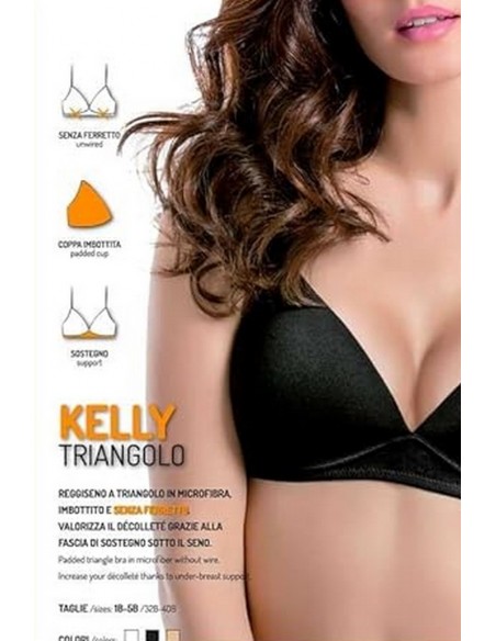 Sutien triunghi cu burete fara sarma - Love & Bra Kelly