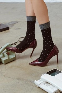 Sosete negre cu puncte albe, 1/4 - Gabriella Dina 2