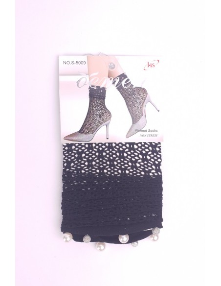 Sosete loose plasa cu perle