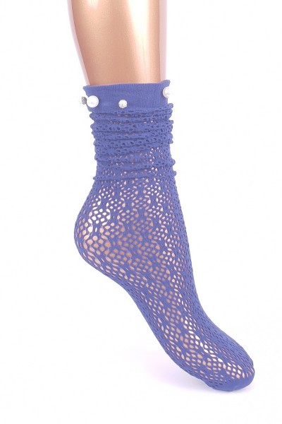 Sosete loose plasa cu perle