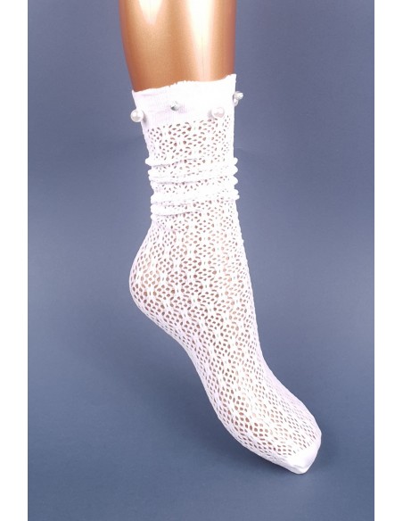 Sosete loose plasa cu perle